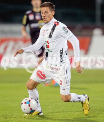 Fussball Bundesliga. RZ Pellets WAC gegen Cashpoint SCR Altach. Rene Seebacher (WAC). Wolfsberg, am 25.10.2014.
Foto: Kuess

---
pressefotos, pressefotografie, kuess, qs, qspictures, sport, bild, bilder, bilddatenbank