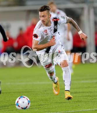 Fussball Bundesliga. RZ Pellets WAC gegen Cashpoint SCR Altach. Peter Zulj (WAC). Wolfsberg, am 25.10.2014.
Foto: Kuess

---
pressefotos, pressefotografie, kuess, qs, qspictures, sport, bild, bilder, bilddatenbank