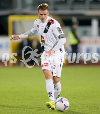 Fussball Bundesliga. RZ Pellets WAC gegen Cashpoint SCR Altach. Michael Sollbauer (WAC). Wolfsberg, am 25.10.2014.
Foto: Kuess

---
pressefotos, pressefotografie, kuess, qs, qspictures, sport, bild, bilder, bilddatenbank