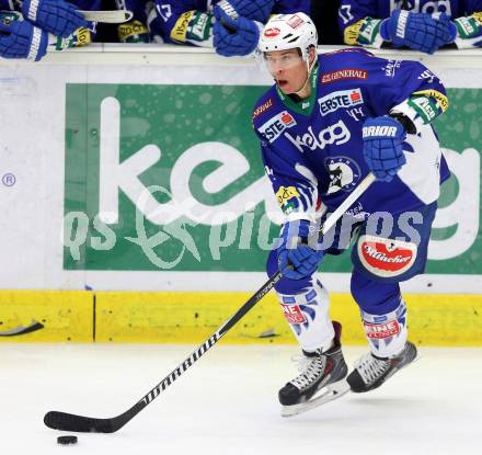 EBEL. Eishockey Bundesliga. EC VSV gegen Dornbirner Eishockey Club.  Geoff Waugh (VSV). Villach, am 26.10.2014.
Foto: Kuess 


---
pressefotos, pressefotografie, kuess, qs, qspictures, sport, bild, bilder, bilddatenbank