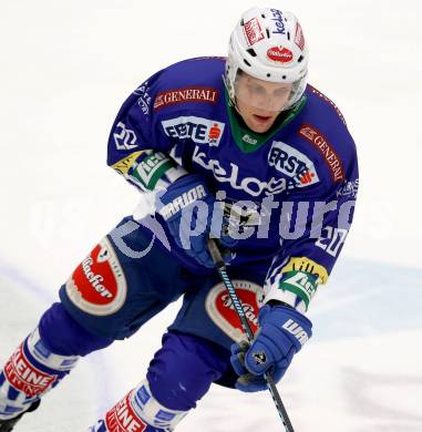 EBEL. Eishockey Bundesliga. EC VSV gegen Dornbirner Eishockey Club.  Nico Brunner (VSV). Villach, am 26.10.2014.
Foto: Kuess 


---
pressefotos, pressefotografie, kuess, qs, qspictures, sport, bild, bilder, bilddatenbank