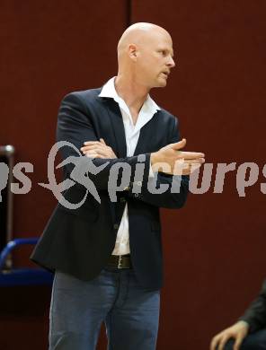 Basketball 2. Bundesliga. Woerthersee Piraten gegen BK Mattersburg Rocks.  Trainer Mike Coffin (Mattersburg). Klagenfurt, am 1.11.2014.
Foto: Kuess
---
pressefotos, pressefotografie, kuess, qs, qspictures, sport, bild, bilder, bilddatenbank