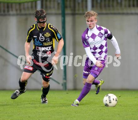 Fussball Regionalliga. SK Austria Klagenfurt gegen Lafnitz. Michael Groinig, (Austria Klagenfurt), Christoph Wagner (Lafnitz). Klagenfurt, 31.10.2014.
foto: Kuess
---
pressefotos, pressefotografie, kuess, qs, qspictures, sport, bild, bilder, bilddatenbank