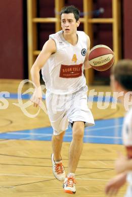 Basketball 2. Bundesliga. Woerthersee Piraten gegen BK Mattersburg Rocks.  Martin Breithuber (Piraten). Klagenfurt, am 1.11.2014.
Foto: Kuess
---
pressefotos, pressefotografie, kuess, qs, qspictures, sport, bild, bilder, bilddatenbank