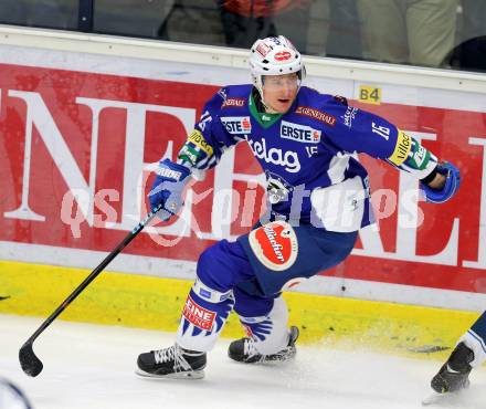 EBEL. Eishockey Bundesliga. EC VSV gegen EHC LIWEST Linz. Daniel Nageler (VSV). Villach, am 2.11.2014.
Foto: Kuess 


---
pressefotos, pressefotografie, kuess, qs, qspictures, sport, bild, bilder, bilddatenbank