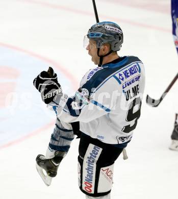 EBEL. Eishockey Bundesliga. EC VSV gegen EHC LIWEST Linz. Torjubel Jason Ulmer (Linz). Villach, am 2.11.2014.
Foto: Kuess 


---
pressefotos, pressefotografie, kuess, qs, qspictures, sport, bild, bilder, bilddatenbank