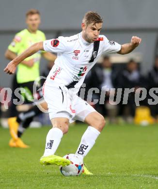 Fussball Bundesliga. RZ Pellets WAC gegen SK Puntigamer Sturm Graz. Manuel Weber (WAC). Klagenfiurt, am 8.11.2014.
Foto: Kuess

---
pressefotos, pressefotografie, kuess, qs, qspictures, sport, bild, bilder, bilddatenbank