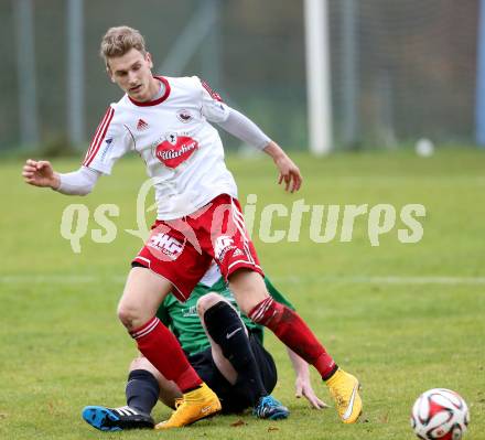 Fussball Unterliga Ost. Ludmannsdorf gegen Ulrichsberg. Michael Krainer (Ludmannsdorf). Ludmannsdorf, am 9.11.2014.
Foto: Kuess
---
pressefotos, pressefotografie, kuess, qs, qspictures, sport, bild, bilder, bilddatenbank