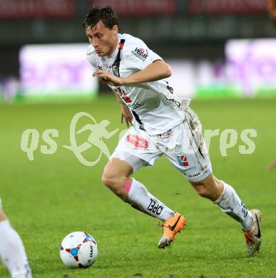 Fussball Bundesliga. RZ Pellets WAC gegen SK Puntigamer Sturm Graz. Dario Baldauf (WAC). Klagenfiurt, am 8.11.2014.
Foto: Kuess

---
pressefotos, pressefotografie, kuess, qs, qspictures, sport, bild, bilder, bilddatenbank