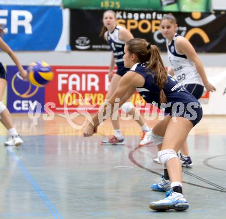 CEV Volleyball Cup Women. ATSC Sparkasse Wildcats Klagenfurt gegen HPK Haemeenlinna. Saria Gschoepf (Wildcats). Klagenfurt, 12.11.2014.
Foto: Kuess
---
pressefotos, pressefotografie, kuess, qs, qspictures, sport, bild, bilder, bilddatenbank