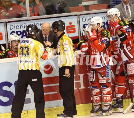 EBEL. Eishockey Bundesliga. KAC gegen HC TWK Innsbruck.  Doug Mason (KAC). Klagenfurt, am 14.11.2014.
Foto: Kuess 

---
pressefotos, pressefotografie, kuess, qs, qspictures, sport, bild, bilder, bilddatenbank