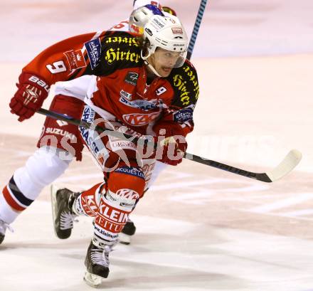 EBEL. Eishockey Bundesliga. KAC gegen EC Red Bull Salzburg. Lukas Pither (KAC). Klagenfurt, am 16.11.2014.
Foto: Kuess 

---
pressefotos, pressefotografie, kuess, qs, qspictures, sport, bild, bilder, bilddatenbank