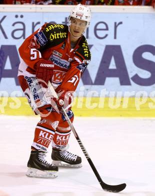 EBEL. Eishockey Bundesliga. KAC gegen EC Red Bull Salzburg.Oliver Setzinger (KAC). Klagenfurt, am 16.11.2014.
Foto: Kuess 

---
pressefotos, pressefotografie, kuess, qs, qspictures, sport, bild, bilder, bilddatenbank