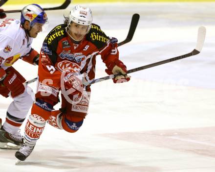 EBEL. Eishockey Bundesliga. KAC gegen EC Red Bull Salzburg. Lukas Pither (KAC). Klagenfurt, am 16.11.2014.
Foto: Kuess 

---
pressefotos, pressefotografie, kuess, qs, qspictures, sport, bild, bilder, bilddatenbank