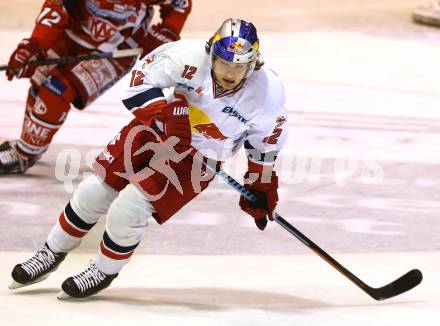 EBEL. Eishockey Bundesliga. KAC gegen EC Red Bull Salzburg. Alexander Cijan (Salzburg). Klagenfurt, am 16.11.2014.
Foto: Kuess 

---
pressefotos, pressefotografie, kuess, qs, qspictures, sport, bild, bilder, bilddatenbank