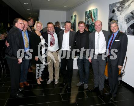 Filmpraesentation ueber Olympiasieger Karl Schnabl. Sepp Puschnig, Joe Tiger Pachler, Regiseur Ferdinand Macek, Karl Schnabl, Arno Arthofer, Arnold Gabriel, Landeshauptmann Peter Kaiser. Klagenfurt, am 19.11.2014.
Foto: Kuess
---
pressefotos, pressefotografie, kuess, qs, qspictures, sport, bild, bilder, bilddatenbank