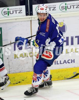 EBEL. Eishockey Bundesliga. EC VSV gegen Red Bull Salzburg. Philipp Siutz (VSV). Villach, am 21.11.2014.
Foto: Kuess 


---
pressefotos, pressefotografie, kuess, qs, qspictures, sport, bild, bilder, bilddatenbank