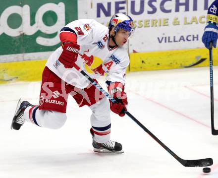 EBEL. Eishockey Bundesliga. EC VSV gegen Red Bull Salzburg. Daniel Welser  (Salzburg). Villach, am 21.11.2014.
Foto: Kuess 


---
pressefotos, pressefotografie, kuess, qs, qspictures, sport, bild, bilder, bilddatenbank