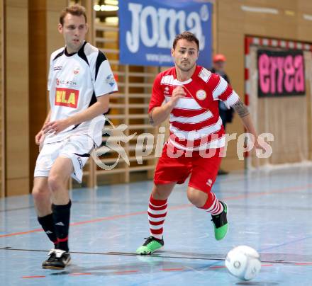 1. OEFB Futsal Liga. Futsal Klagenfurt gegen Polonia FC.  Marko Petricevic (Klagenfurt). Viktring, am 22.11.2014. 
Foto: Kuess
---
pressefotos, pressefotografie, kuess, qs, qspictures, sport, bild, bilder, bilddatenbank