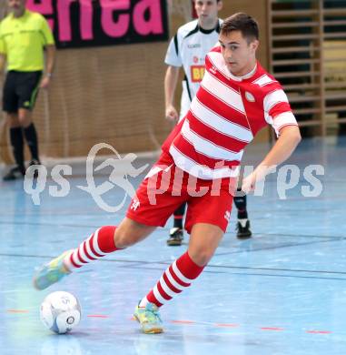 1. OEFB Futsal Liga. Futsal Klagenfurt gegen Polonia FC.  Mateus Mutapcic (Klagenfurt). Viktring, am 22.11.2014. 
Foto: Kuess
---
pressefotos, pressefotografie, kuess, qs, qspictures, sport, bild, bilder, bilddatenbank