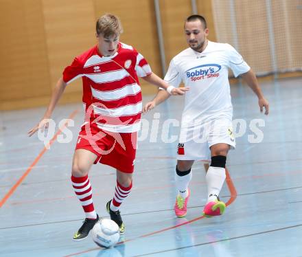 Futsal. Futsal Klagenfurt gegen Helhof RB Wien. Sebastian Bauer (Klagenfurt). Viktring, am 22.11.2014.
Foto: Kuess
---
pressefotos, pressefotografie, kuess, qs, qspictures, sport, bild, bilder, bilddatenbank