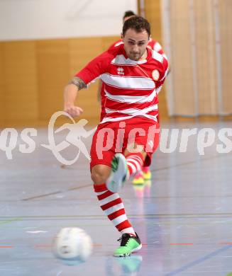 1. OEFB Futsal Liga. Futsal Klagenfurt gegen Polonia FC. Marko Petricevic (Klagenfurt). Viktring, am 22.11.2014. 
Foto: Kuess
---
pressefotos, pressefotografie, kuess, qs, qspictures, sport, bild, bilder, bilddatenbank