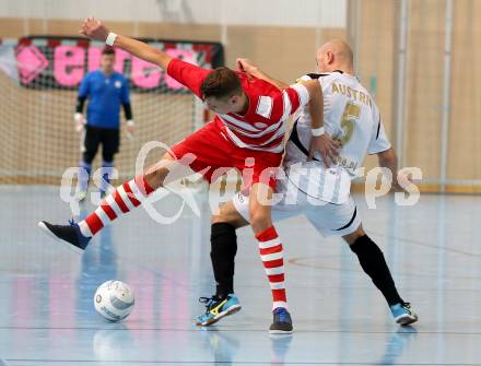 1. OEFB Futsal Liga. Futsal Klagenfurt gegen Polonia FC.  Niko Maric (Klagenfurt). Viktring, am 22.11.2014. 
Foto: Kuess
---
pressefotos, pressefotografie, kuess, qs, qspictures, sport, bild, bilder, bilddatenbank