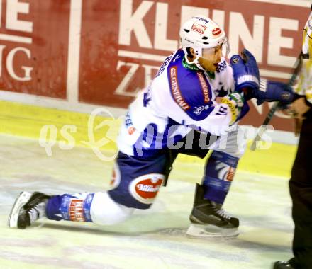 EBEL. Eishockey Bundesliga. KAC gegen VSV. Torjubel Jason Krog (VSV). Klagenfurt, am 23.11.2014.
Foto: Kuess 

---
pressefotos, pressefotografie, kuess, qs, qspictures, sport, bild, bilder, bilddatenbank