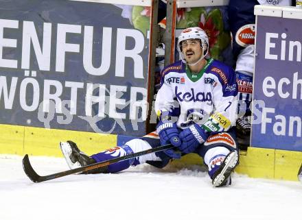 EBEL. Eishockey Bundesliga. KAC gegen VSV.  Klemen Pretnar (VSV). Klagenfurt, am 23.11.2014.
Foto: Kuess 

---
pressefotos, pressefotografie, kuess, qs, qspictures, sport, bild, bilder, bilddatenbank