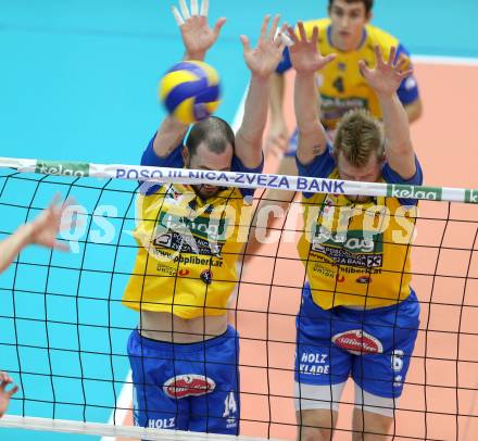 Volleyball AVL. SK Posojilnica Aich/Dob gegen VBC Weiz. Stephen Anthony Nash, Peter Wohlfahrtstaetter (Aich/Dob). Bleiburg, am 27.11.2014.
Foto: Kuess
---
pressefotos, pressefotografie, kuess, qs, qspictures, sport, bild, bilder, bilddatenbank