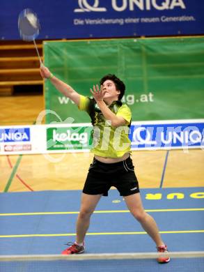 Badminton. ASKOE Kelag Kaernten gegen Wolfurt. Jenny Ertl (Kaernten). Klagenfurt, am 29.11.2014.
Foto: Kuess
---
pressefotos, pressefotografie, kuess, qs, qspictures, sport, bild, bilder, bilddatenbank