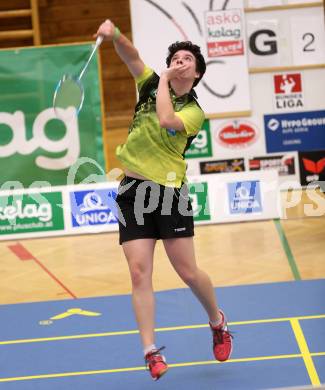 Badminton. ASKOE Kelag Kaernten gegen Wolfurt. Jenny Ertl (Kaernten). Klagenfurt, am 29.11.2014.
Foto: Kuess
---
pressefotos, pressefotografie, kuess, qs, qspictures, sport, bild, bilder, bilddatenbank