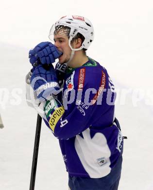 EBEL. Eishockey Bundesliga. EC VSV gegen HDD TELEMACH Olimpija Ljubljana. Stefan Bacher (VSV). Villach, am 30.11.2014.
Foto: Kuess 


---
pressefotos, pressefotografie, kuess, qs, qspictures, sport, bild, bilder, bilddatenbank