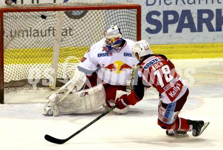 EBEL. Eishockey Bundesliga. KAC gegen EC Red Bull Salzburg.  Penalty Thomas Koch (KAC). Klagenfurt, am 30.11.2014.
Foto: Kuess 

---
pressefotos, pressefotografie, kuess, qs, qspictures, sport, bild, bilder, bilddatenbank