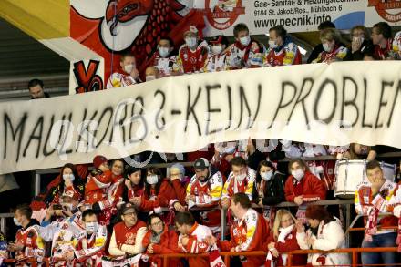 EBEL. Eishockey Bundesliga. KAC gegen EC Red Bull Salzburg. Fans (KAC). Klagenfurt, am 30.11.2014.
Foto: Kuess 

---
pressefotos, pressefotografie, kuess, qs, qspictures, sport, bild, bilder, bilddatenbank