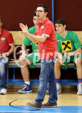 Basketball 2.Bundesliga 2014/15 Grunddurchgang 11.Runde. Woerthersee Piraten gegen Dornbirn Lions. Trainer Diego Fernandez (Dornbirn). Klagenfurt, 6.12.2014.
Foto: Kuess
---
pressefotos, pressefotografie, kuess, qs, qspictures, sport, bild, bilder, bilddatenbank