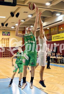 Basketball 2.Bundesliga 2014/15 Grunddurchgang 11.Runde. Woerthersee Piraten gegen Dornbirn Lions. Daniel Gspandl, (Piraten), Alexander Atterbigler (Dornbirn). Klagenfurt, 6.12.2014.
Foto: Kuess
---
pressefotos, pressefotografie, kuess, qs, qspictures, sport, bild, bilder, bilddatenbank