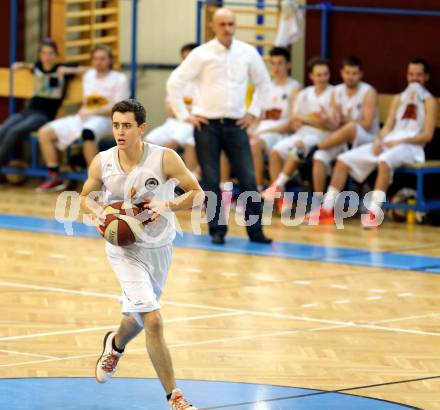 Basketball 2.Bundesliga 2014/15 Grunddurchgang 11.Runde. Woerthersee Piraten gegen Dornbirn Lions. Martin Breithuber (Piraten). Klagenfurt, 6.12.2014.
Foto: Kuess
---
pressefotos, pressefotografie, kuess, qs, qspictures, sport, bild, bilder, bilddatenbank