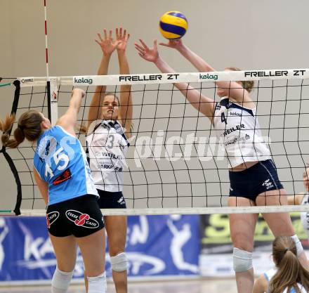 Basketball OEVV Cup. ATSC Wildcats gegen VC Tirol. Saria Gschoepf, Sabrina Mueller (Wildcats). Klagenfurt, am 8.12.2014.
Foto: Kuess
---
pressefotos, pressefotografie, kuess, qs, qspictures, sport, bild, bilder, bilddatenbank