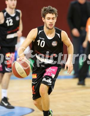 Basketball 2.Bundesliga 2014/15 Grunddurchgang 12.Runde. KOS Celovec gegen Mattersburg Rocks. Jan Nicoli (Mattersburg Rocks). Klagenfurt, 13.12.2014.
Foto: Kuess
---
pressefotos, pressefotografie, kuess, qs, qspictures, sport, bild, bilder, bilddatenbank