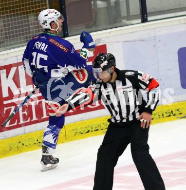 EBEL. Eishockey Bundesliga. EC VSV gegen HCB SUEDTIROL.  Torjubel Marco Pewal (VSV). Villach, am 14.12.2014.
Foto: Kuess 


---
pressefotos, pressefotografie, kuess, qs, qspictures, sport, bild, bilder, bilddatenbank