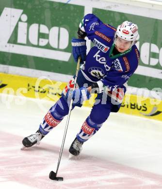 EBEL. Eishockey Bundesliga. EC VSV gegen HCB SUEDTIROL. Philipp Siutz (VSV). Villach, am 14.12.2014.
Foto: Kuess 


---
pressefotos, pressefotografie, kuess, qs, qspictures, sport, bild, bilder, bilddatenbank