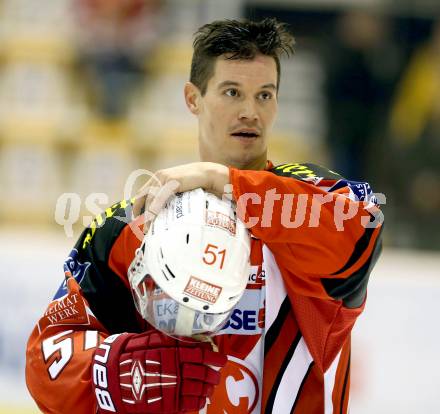 EBEL. Eishockey Bundesliga. KAC gegen HC TWK Innsbruck. Oliver Setzinger (KAC). Klagenfurt, am 19.12.2014.
Foto: Kuess 

---
pressefotos, pressefotografie, kuess, qs, qspictures, sport, bild, bilder, bilddatenbank