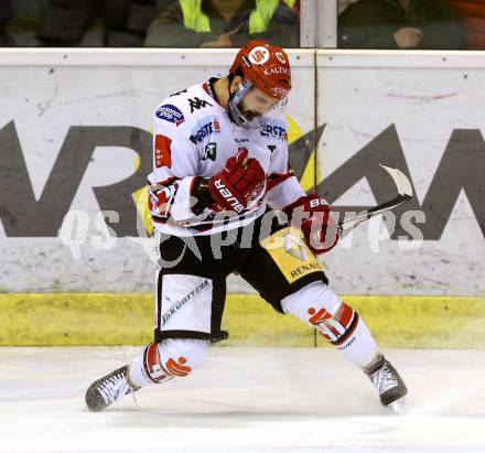 EBEL. Eishockey Bundesliga. KAC gegen HC TWK Innsbruck. Torjubel Benedikt Schennach (Innsbruck). Klagenfurt, am 19.12.2014.
Foto: Kuess 

---
pressefotos, pressefotografie, kuess, qs, qspictures, sport, bild, bilder, bilddatenbank