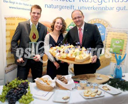 Sportgala. Nacht des Sports. Ehrung Sportler des Jahres. Behindertensportler des Jahres Markus Salcher, Lisa Sornig, Helmut Petschar (Kaerntnermilch). Congress Center Villach, 22.12.2014.
Foto: Kuess
---
pressefotos, pressefotografie, kuess, qs, qspictures, sport, bild, bilder, bilddatenbank