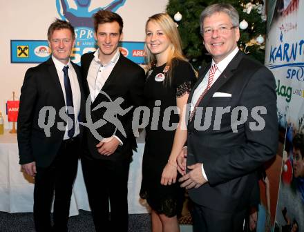 Sportgala. Nacht des Sports. Ehrung Sportler des Jahres. Arno Arthofer, Matthias Mayer, Lisa Zaiser, Peter Kaiser. Congress Center Villach, 22.12.2014.
Foto: Kuess
---
pressefotos, pressefotografie, kuess, qs, qspictures, sport, bild, bilder, bilddatenbank