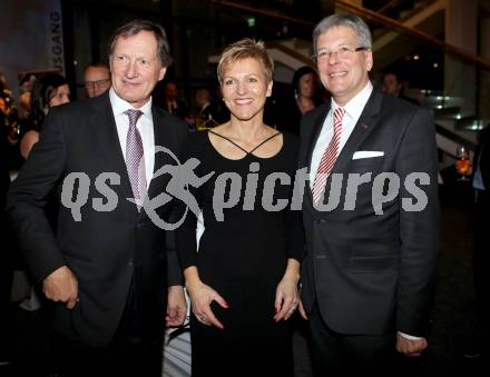 Sportgala. Nacht des Sports. Ehrung Sportler des Jahres. Franz Klammer, Claudia Strobl , Landeshauptmann Peter Kaiser. Congress Center Villach, 22.12.2014.
Foto: Kuess
---
pressefotos, pressefotografie, kuess, qs, qspictures, sport, bild, bilder, bilddatenbank