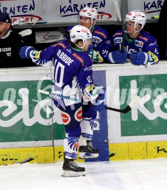 EBEL. Eishockey Bundesliga. EC VSV gegen HC Orli Znojmo. Jubel Brock McBride (VSV). Villach, am 23.12.2014.
Foto: Kuess 


---
pressefotos, pressefotografie, kuess, qs, qspictures, sport, bild, bilder, bilddatenbank