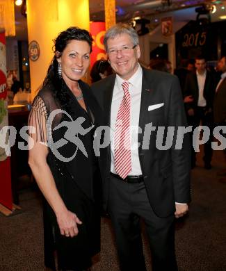 Sportgala. Nacht des Sports. Ehrung Sportler des Jahres. Beate Draebing, Peter Kaiser. Congress Center Villach, 22.12.2014.
Foto: Kuess
---
pressefotos, pressefotografie, kuess, qs, qspictures, sport, bild, bilder, bilddatenbank