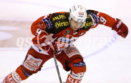 EBEL. Eishockey Bundesliga. KAC gegen UPC Vienna Capitals. Lukas Pither (KAC). Klagenfurt, am 30.12.2014.
Foto: Kuess 

---
pressefotos, pressefotografie, kuess, qs, qspictures, sport, bild, bilder, bilddatenbank